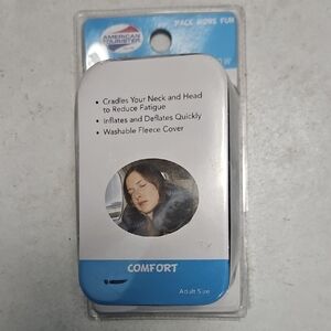 American Tourister Blue Comfort Neck Pillow